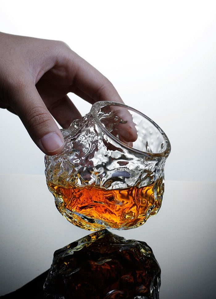 Meteorite Whiskey Glass