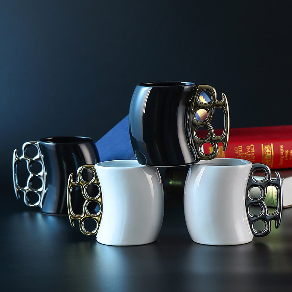 Brass Knuckle Mug