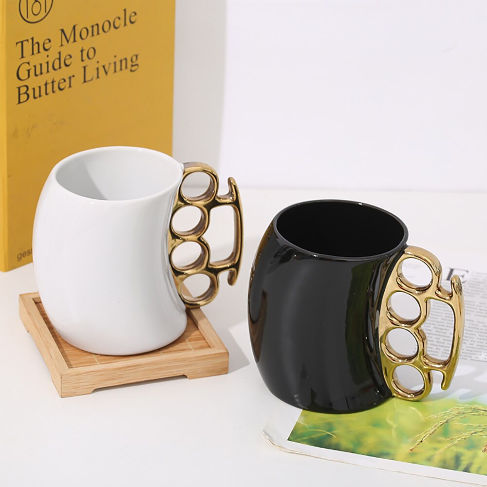Brass Knuckle Mug