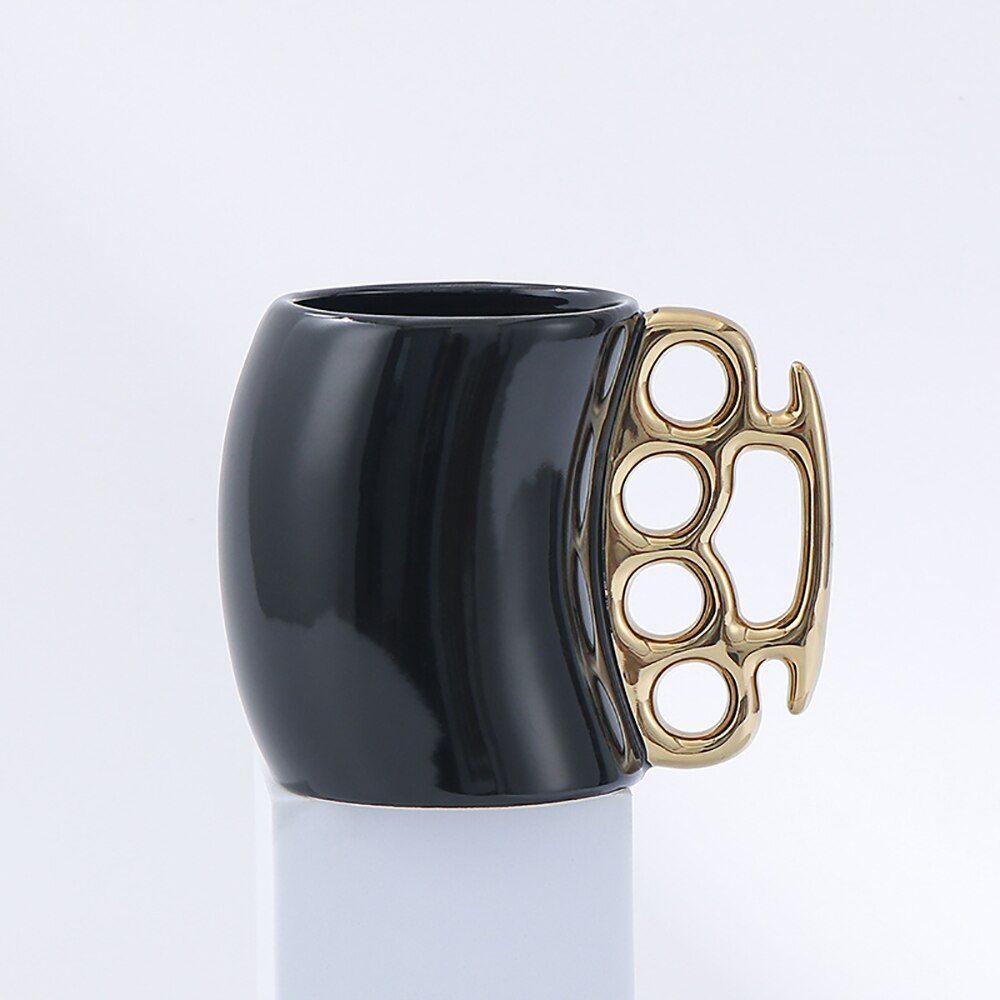 Brass Knuckle Mug