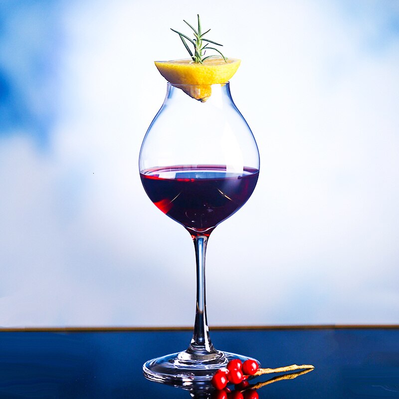 budbloom hand blown cocktail glasses