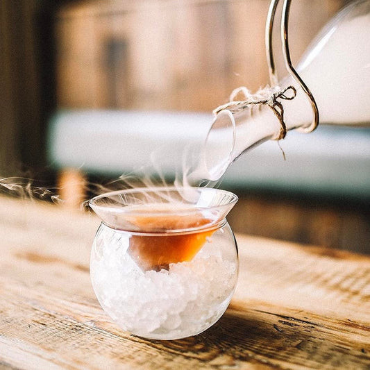 stemless martini chiller glasses