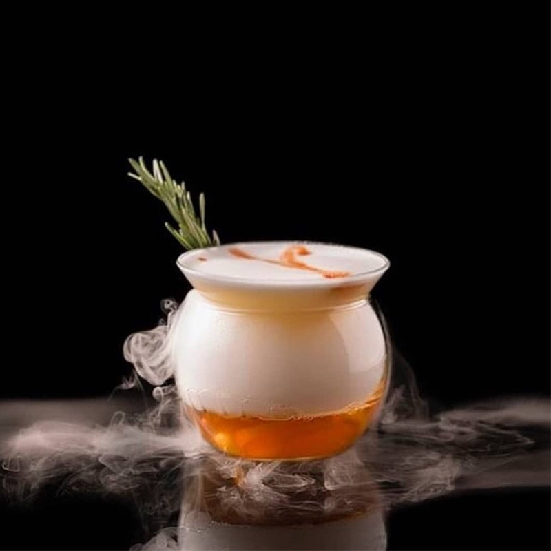 Stemless Martini Chiller Glass