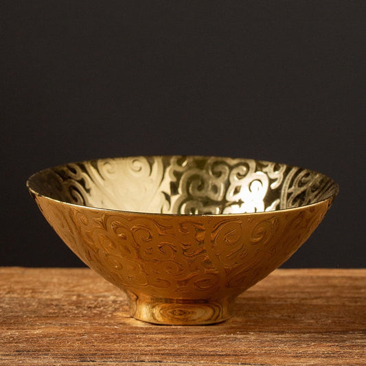 Gold sakazuki cup for Japanese themed parties