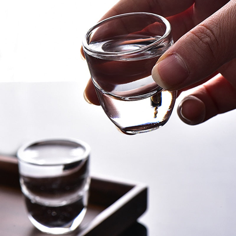 Modern Crystal Shot Glass - Set of 6