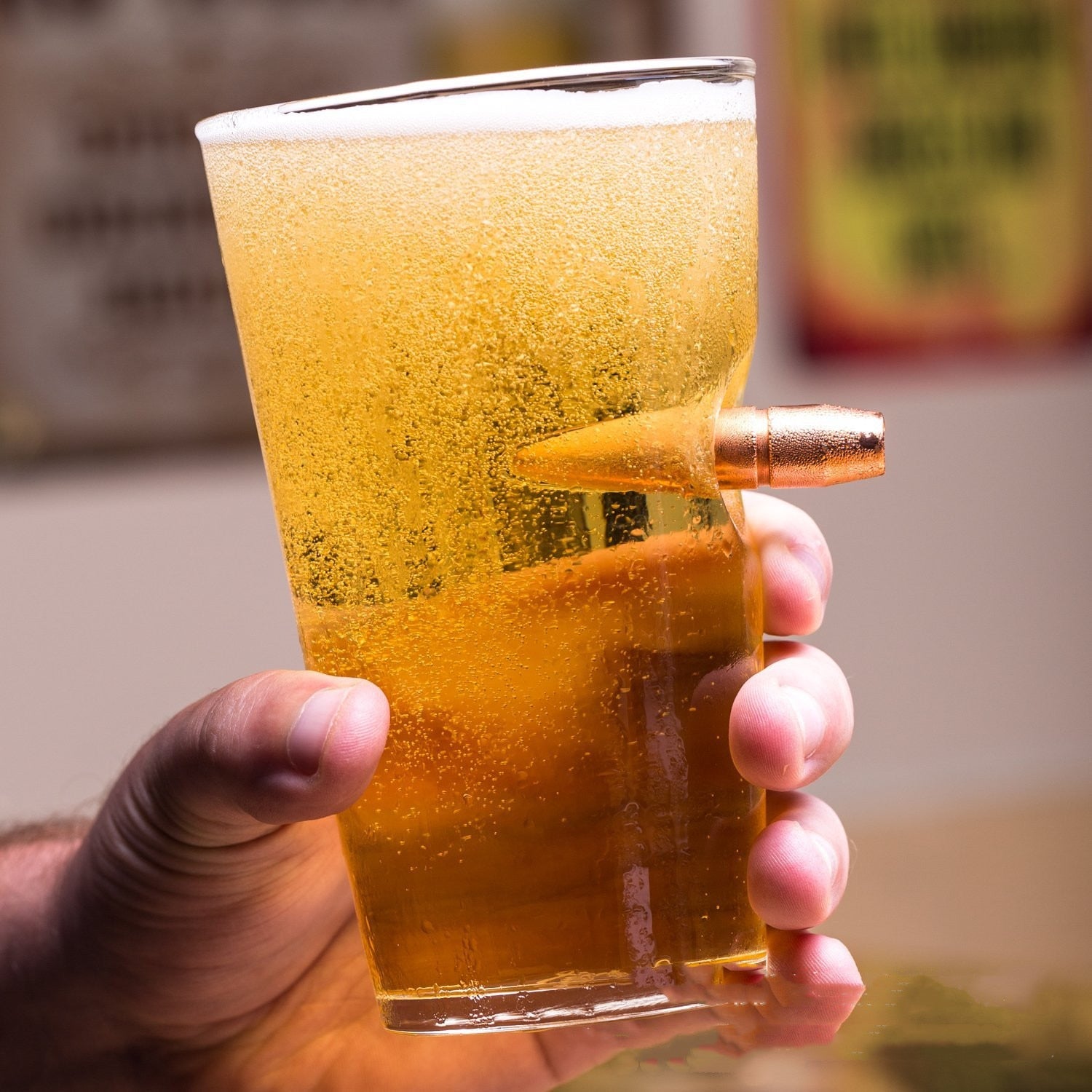 Bullet Beer Pint Glass Set