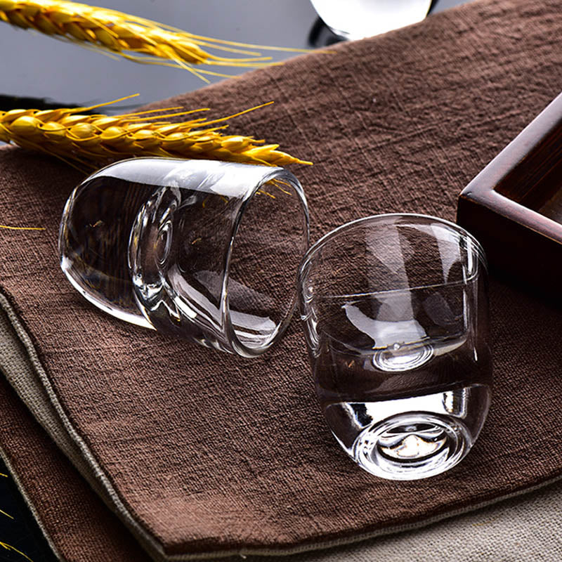 Modern Crystal Shot Glass - Set of 6