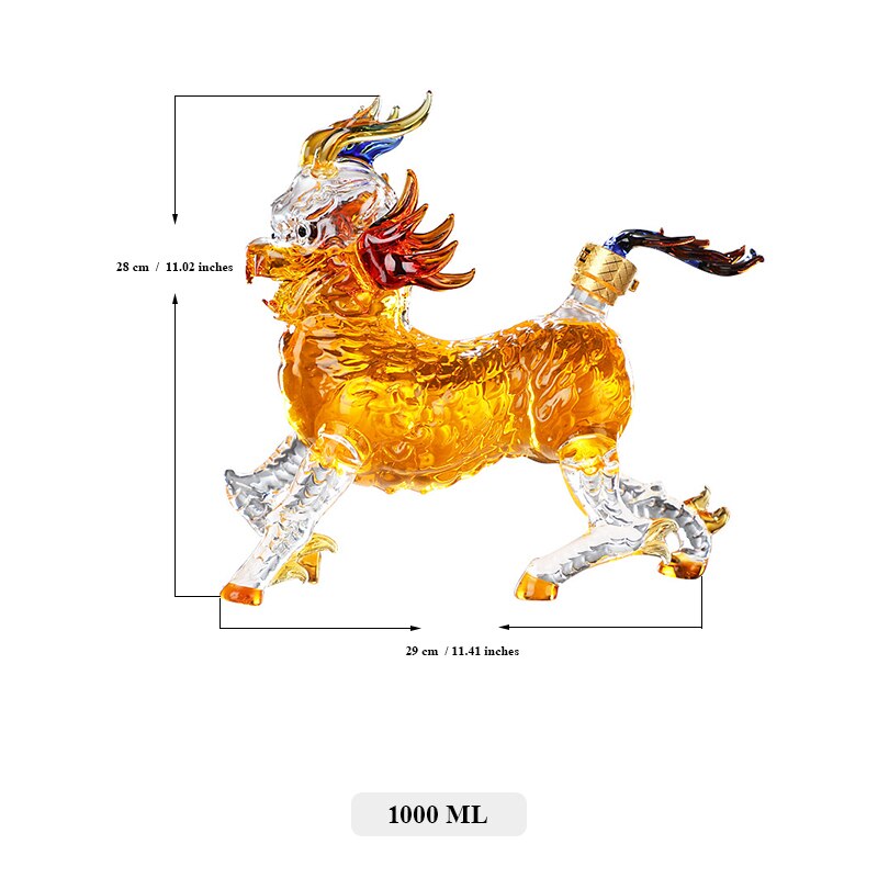 The Majestic Kirin Whiskey Decanter