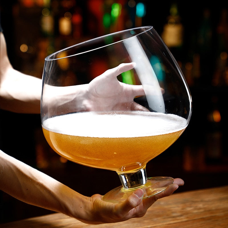 Oversized giant beer glass for parties