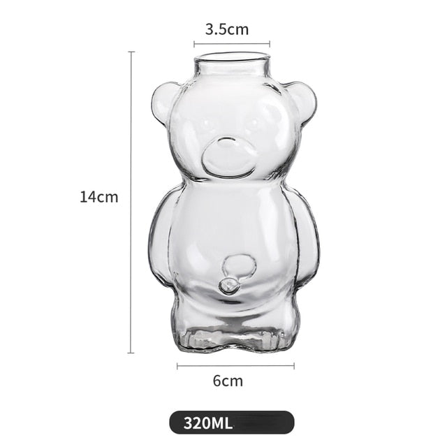 Kawaii Bear Cocktail Glass