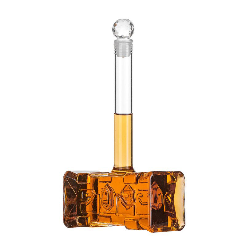 Legendary Thor hammer-inspired whiskey vessel