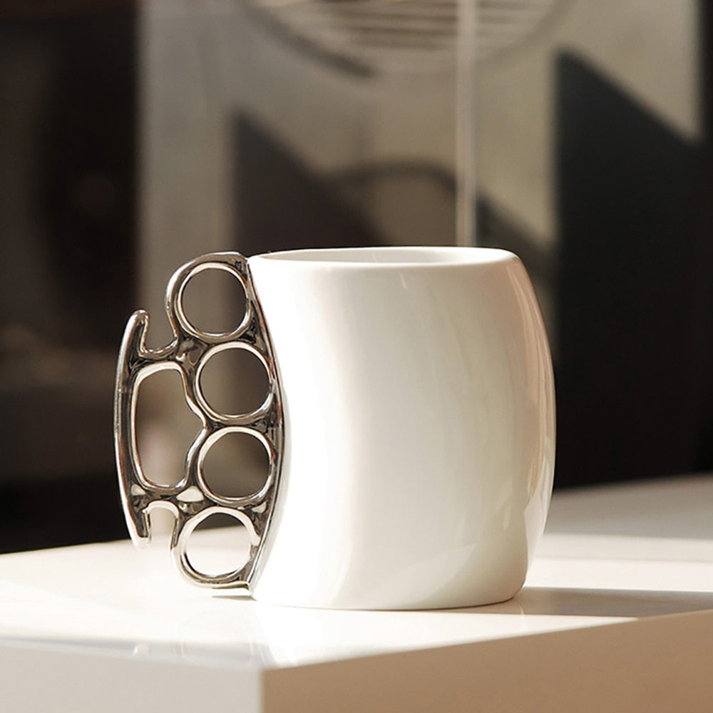 Brass Knuckle Mug