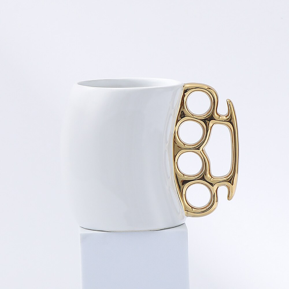Brass Knuckle Mug