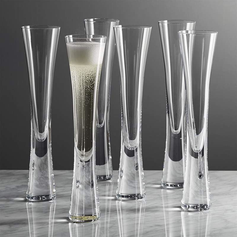 Exclusive clear wine glasses for modern homes