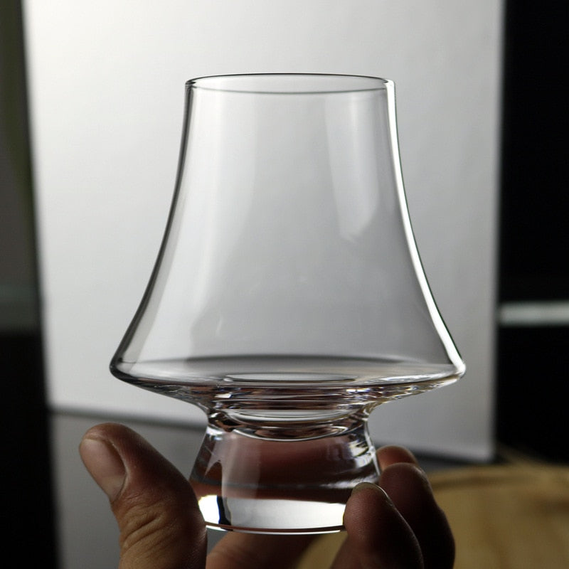 elegant whiskey snifter glass by glasscias