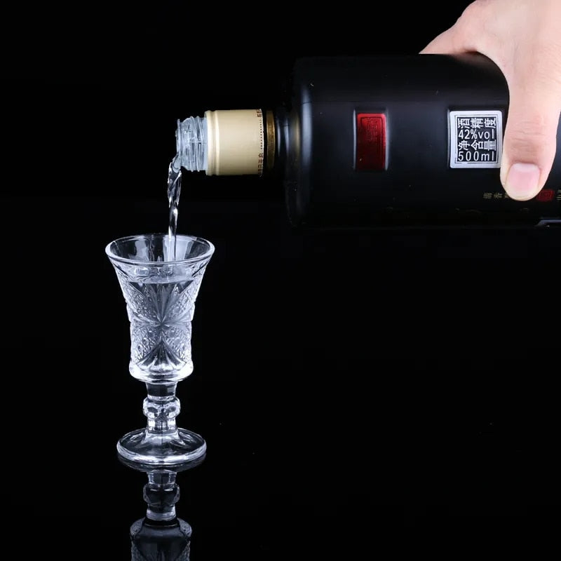 European Glamorous Shot Goblet - Set of 6