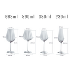 Melodious Iridescent Wine Glasses