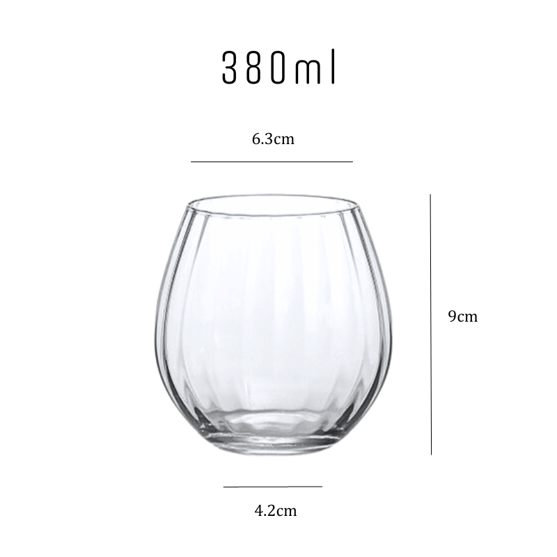 Japanese Bud Old Fashioned Glass