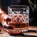 Logan Roy inspired old fashioned glasses