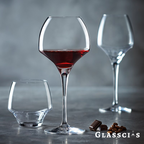Designer sommelier wine glasses
