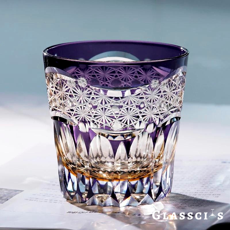 Edo Kiriko Taaffeite Glass