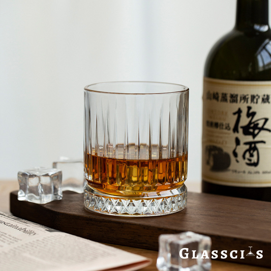 Don Draper inspired crystal bourbon glasses