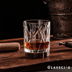 walter white crystal whiskey glass