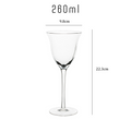 Ultra Thin Modern French Wine Glasses
