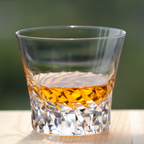 Angel Wing Crystal Whiskey Glass