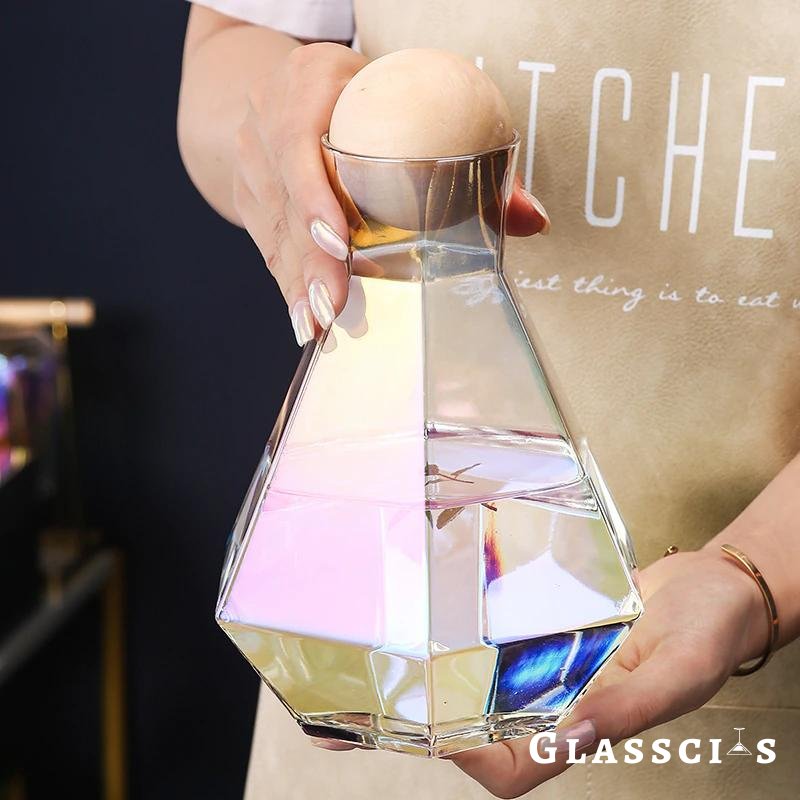 Aesthetic rainbow decanter perfect for VSCO-inspired parties