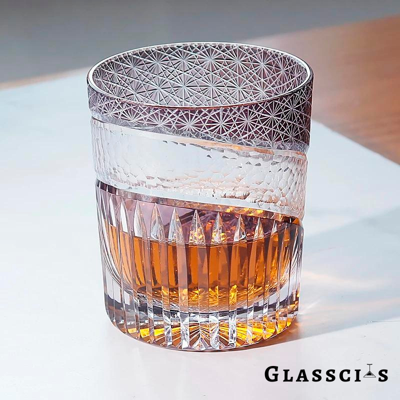 Edo Kiriko Amethyst Glass