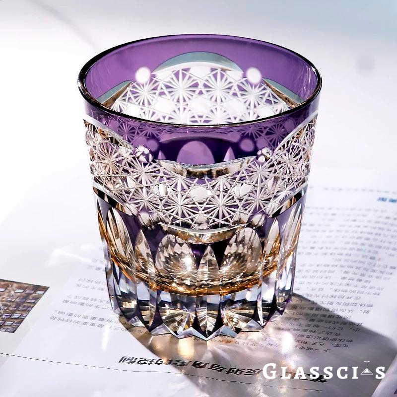 Edo Kiriko Taaffeite Glass