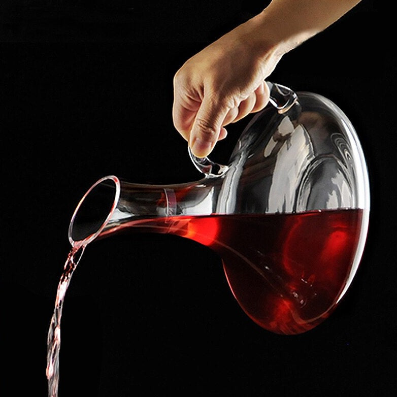 Classic Crystal Glass Wine Decanter