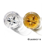 Artistic single whiskey glass design