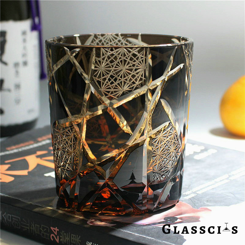 Japanese Royal Edo Kiriko Whiskey Glass