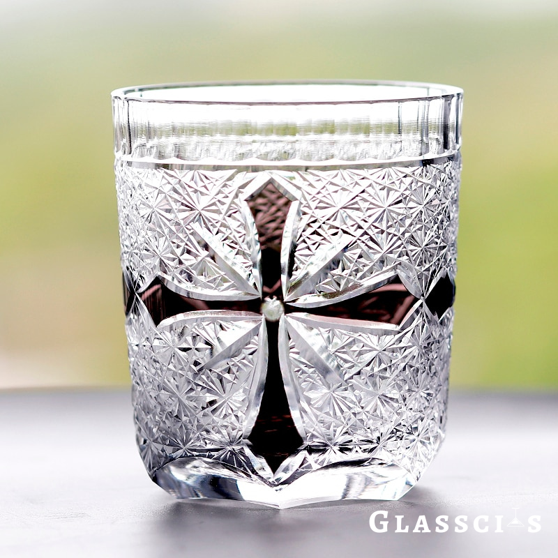 Medieval inspired Black Cross whiskey glass