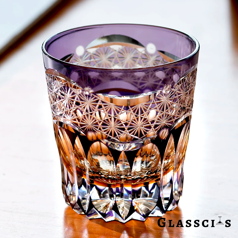 Edo Kiriko Taaffeite Glass