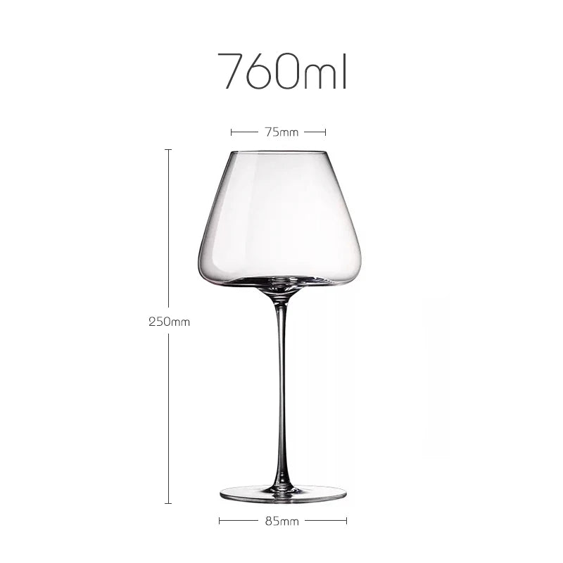 Ultra Thin Flat Bottom Wine Glasses