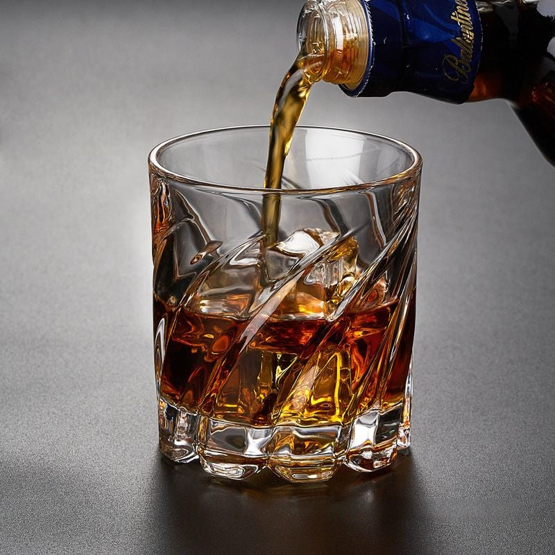 Ballerino Spinning Whiskey Glass