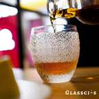 Baby's Breath Edo Kiriko Whiskey Glass