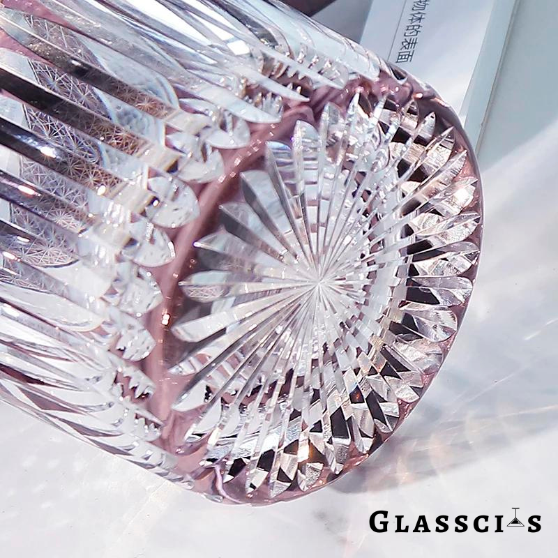 Edo Kiriko Amethyst Glass