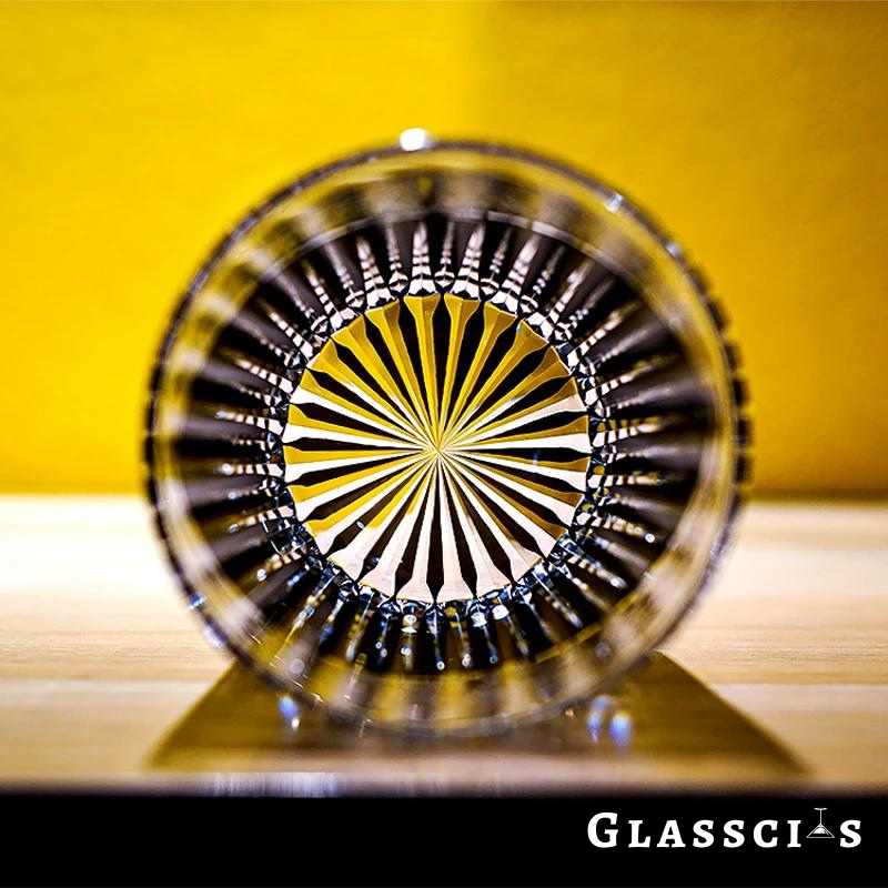 Whale Tail Edo Kiriko Whiskey Glass