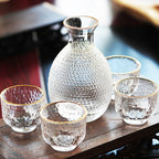 Dragon egg textured sake drink set
