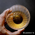 Baby's Breath Edo Kiriko Whiskey Glass