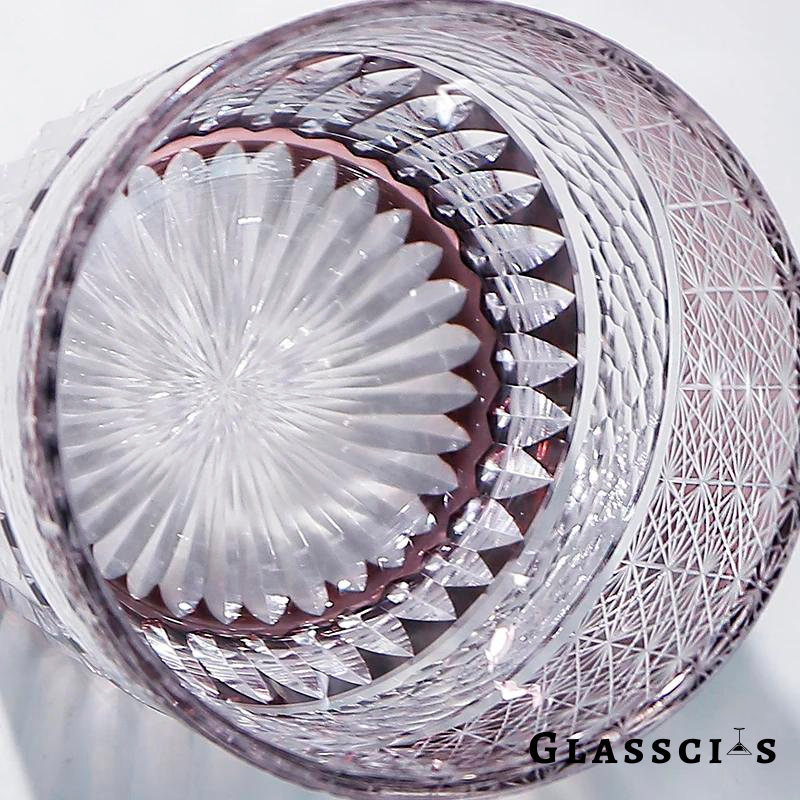 Edo Kiriko Amethyst Glass