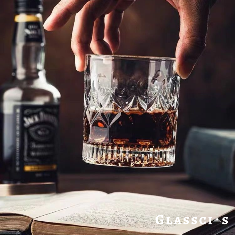 Premium gentleman's crystal old fashioned glasses