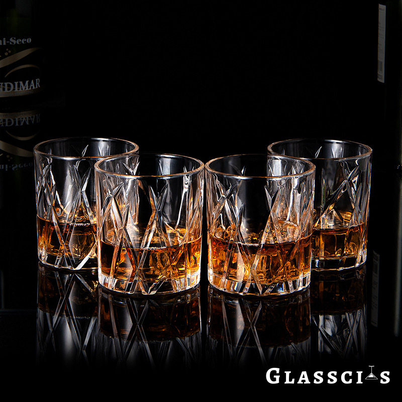 cool cut crystal whiskey glasses