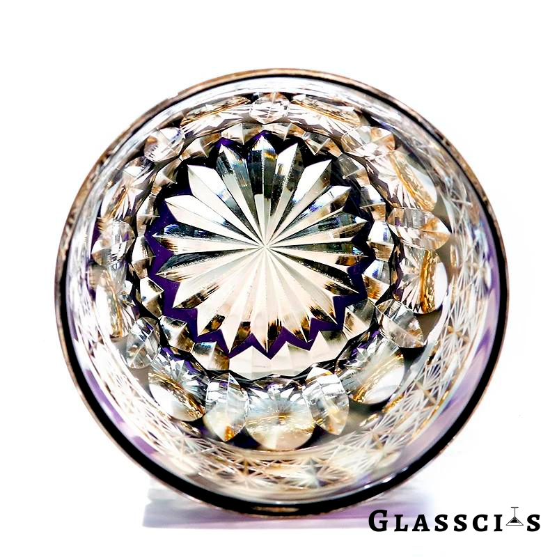 Edo Kiriko Taaffeite Glass