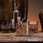 splashing in some nice bourbon glasses