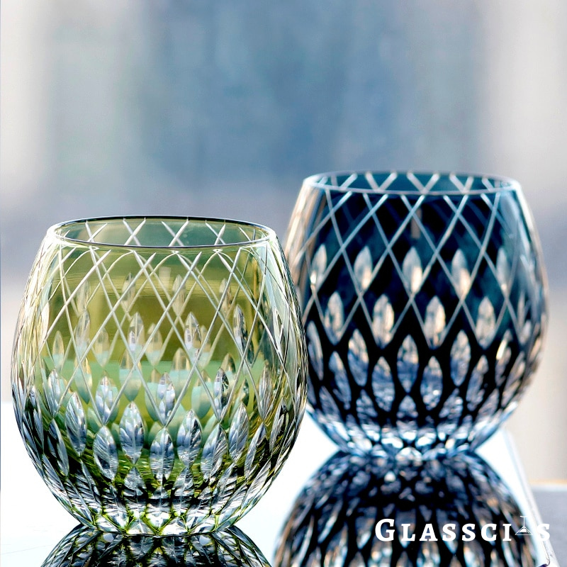 unique whiskey glasses made by japanese artisan